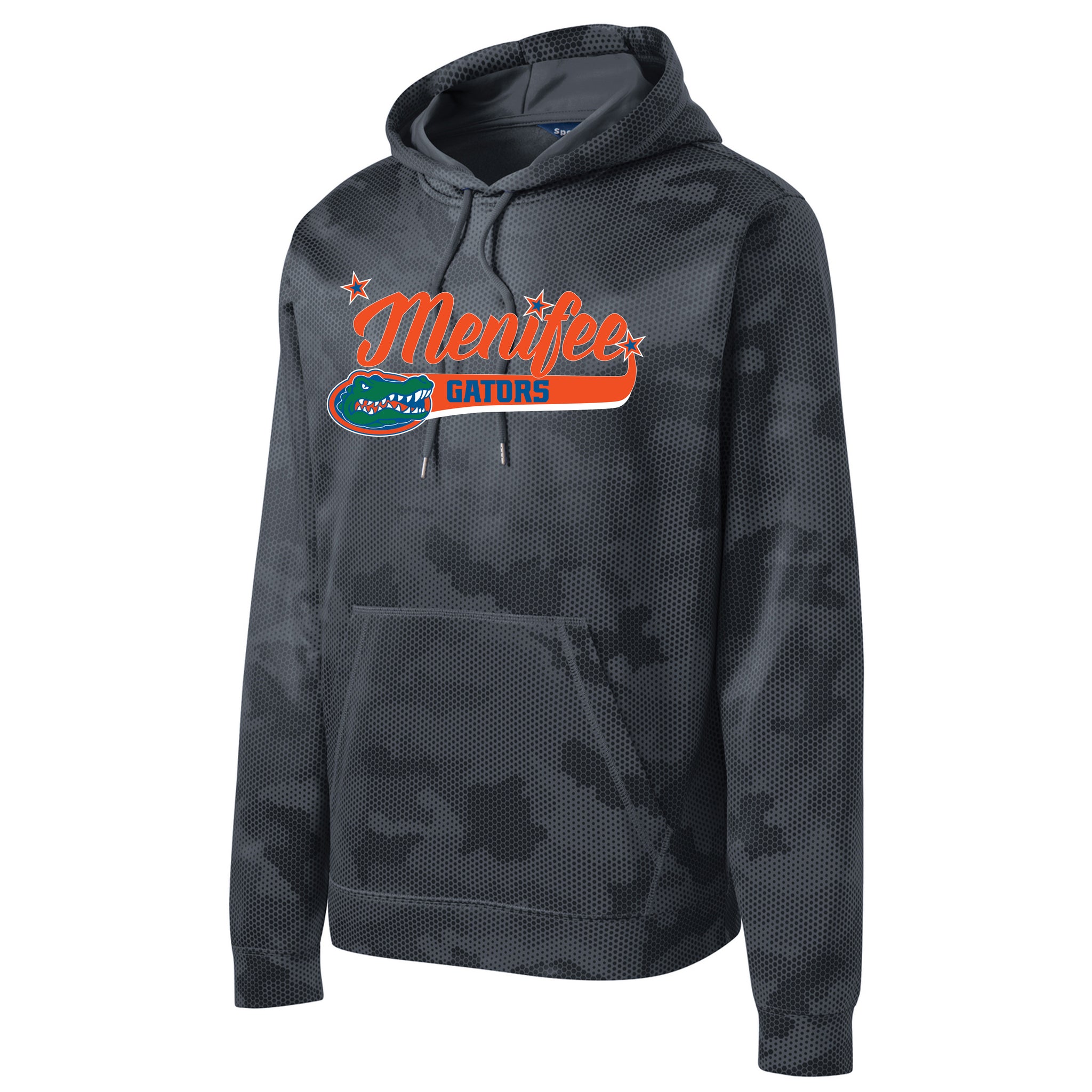 Menifee Gators Fastpitch Sport-Tek® Sport-Wick® CamoHex Fleece Hooded Pullover