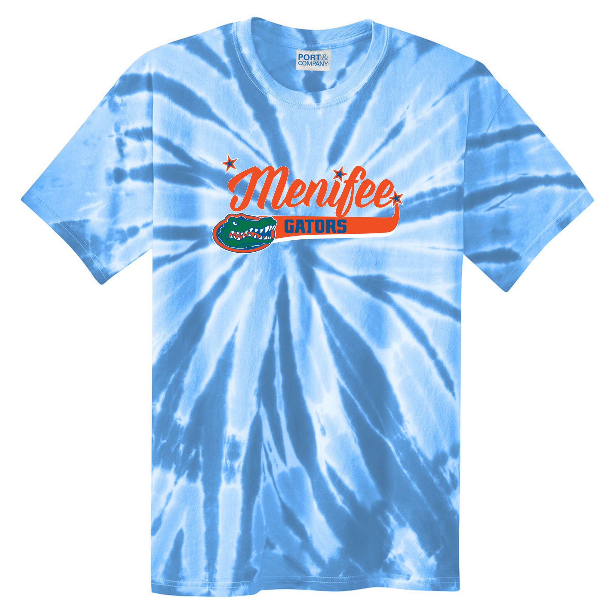 Menifee Gators Fastpitch Port & Company® Tie-Dye Tee