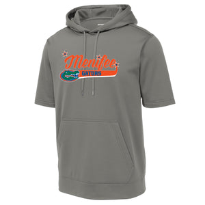 Menifee Gators Fastpitch Sport-Tek ® Sport-Wick ® Fleece Short Sleeve Hooded Pullover