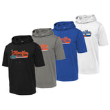 Menifee Gators Fastpitch Sport-Tek ® Sport-Wick ® Fleece Short Sleeve Hooded Pullover