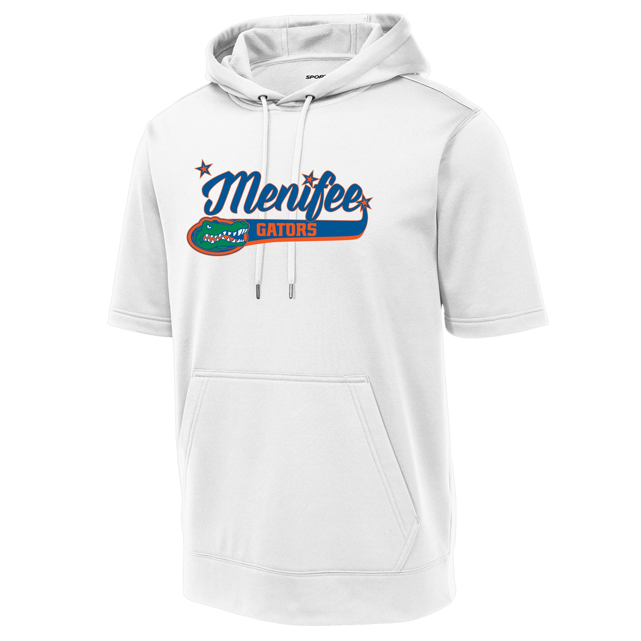 Menifee Gators Fastpitch Sport-Tek ® Sport-Wick ® Fleece Short Sleeve Hooded Pullover