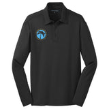 Island Deliveries Port Authority® Women's Silk Touch™ Performance Long Sleeve Polo