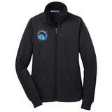 Island Deliveries Port Authority® Women's Slub Fleece Full-Zip Jacket