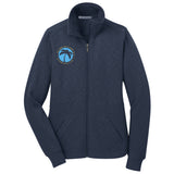 Island Deliveries Port Authority® Women's Slub Fleece Full-Zip Jacket