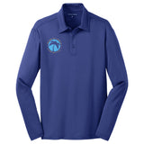 Island Deliveries Port Authority® Silk Touch™ Performance Long Sleeve Polo