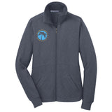 Island Deliveries Port Authority® Women's Slub Fleece Full-Zip Jacket