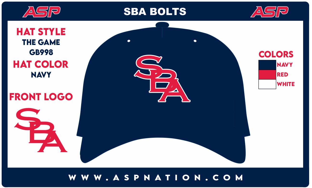 SBA Bolts Baseball The Game Perforated Game Changer