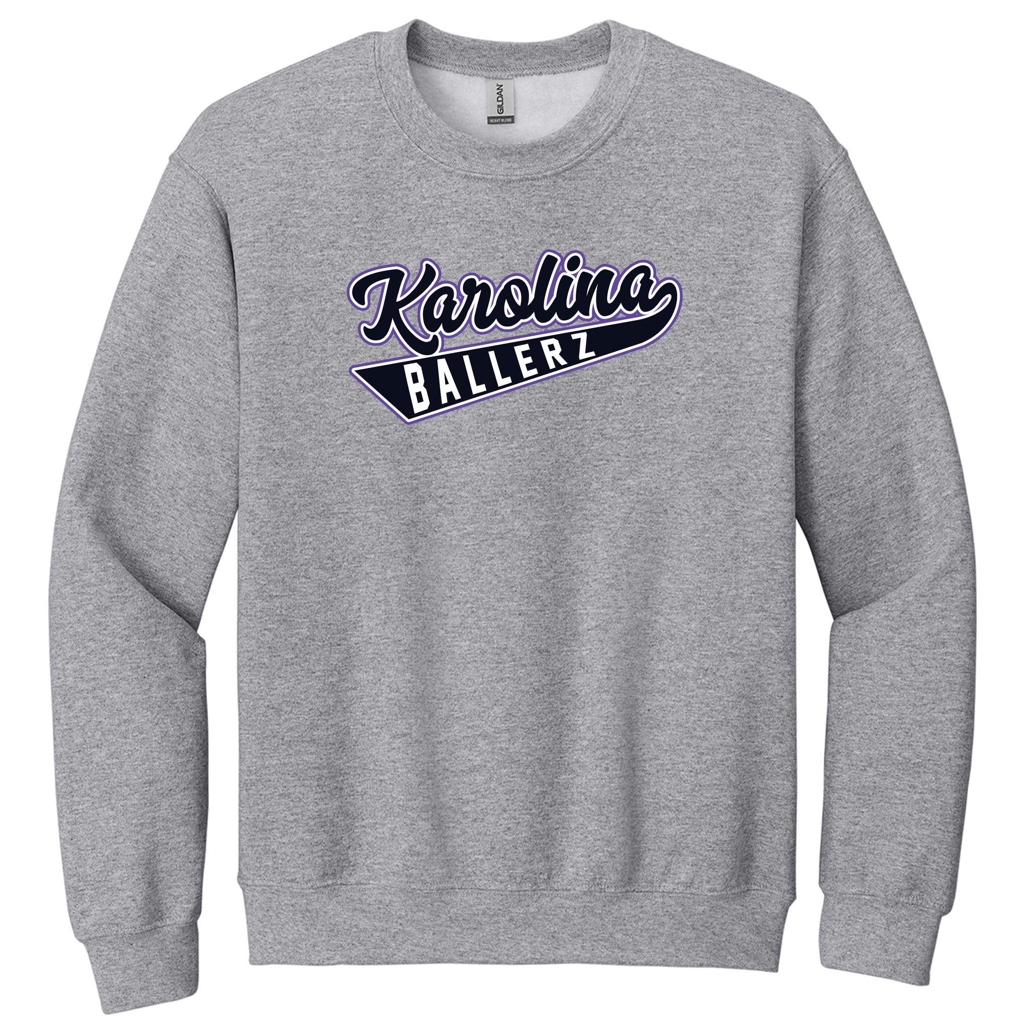 Karolina Ballerz Fastpitch Gildan® Heavy Blend™ Crewneck Sweatshirt