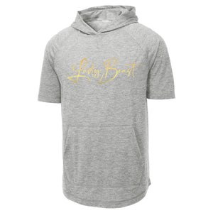 Lady Beast Sport-Tek ® PosiCharge ® Tri-Blend Wicking Short Sleeve Hoodie