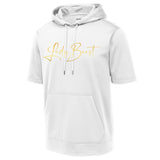 Lady Beast Sport-Tek ® Sport-Wick ® Fleece Short Sleeve Hooded Pullover