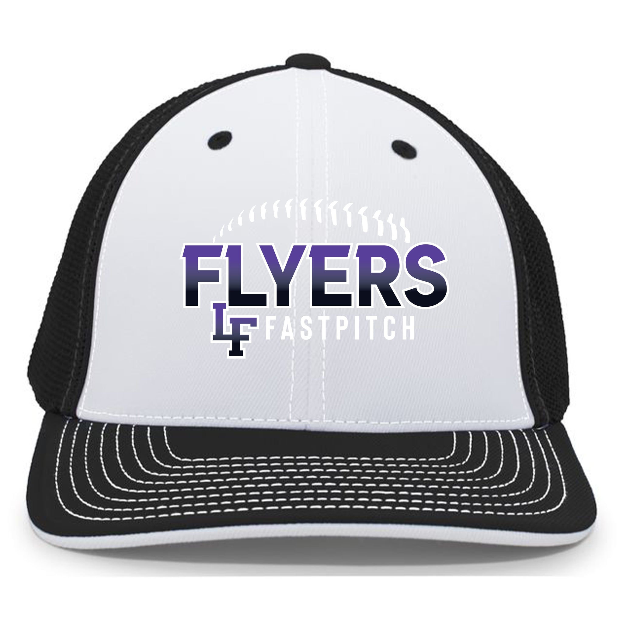 Little Flyers Fastpitch 404M Pacific Headwear Trucker Pacflex Cap