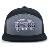 Little Flyers Fastpitch Pacific Headwear 6-Panel Trucker Snapback Hat