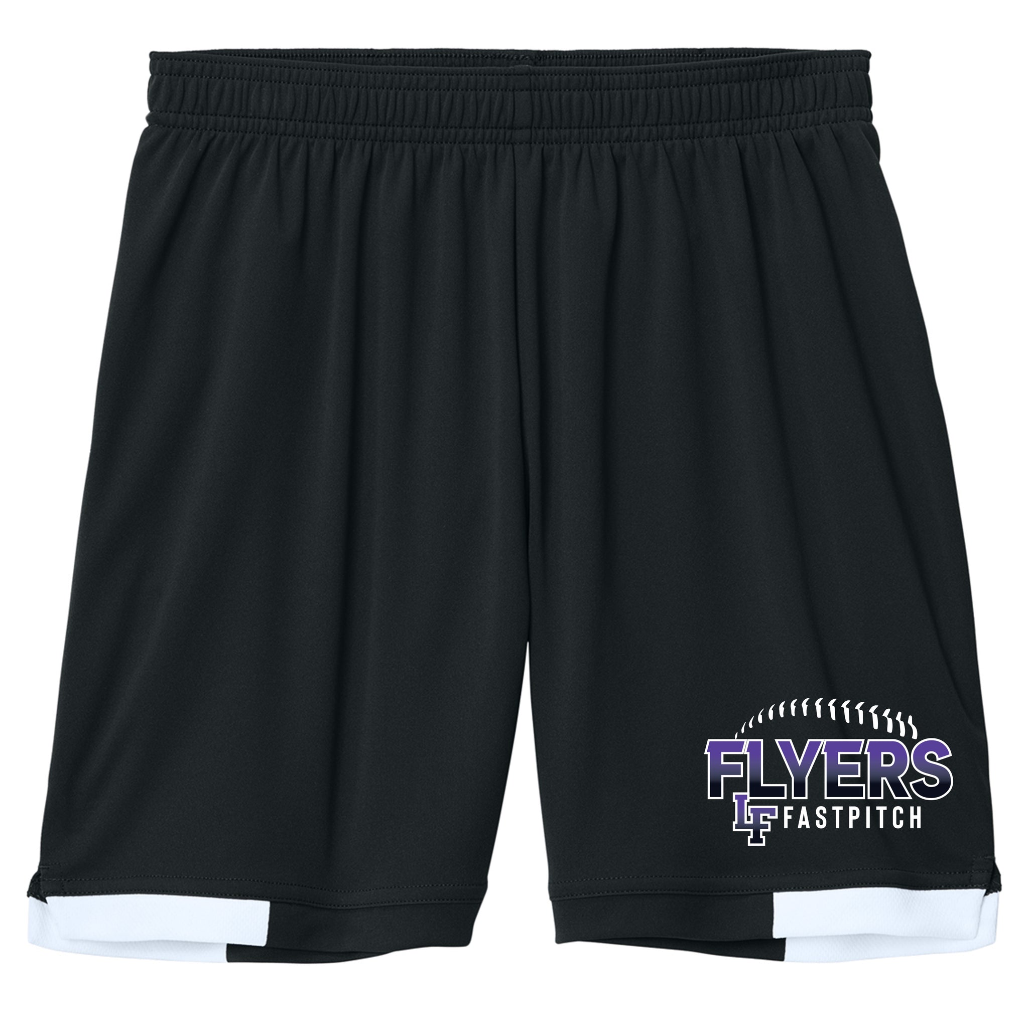 Little Flyers Fastpitch Sport-Tek® Women's/Girls Club 5” Short