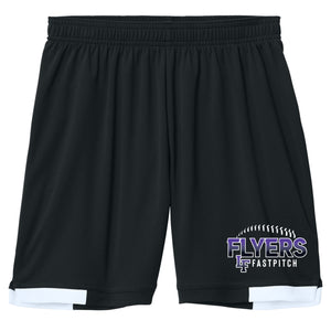 Little Flyers Fastpitch Sport-Tek® Women's/Girls Club 5” Short