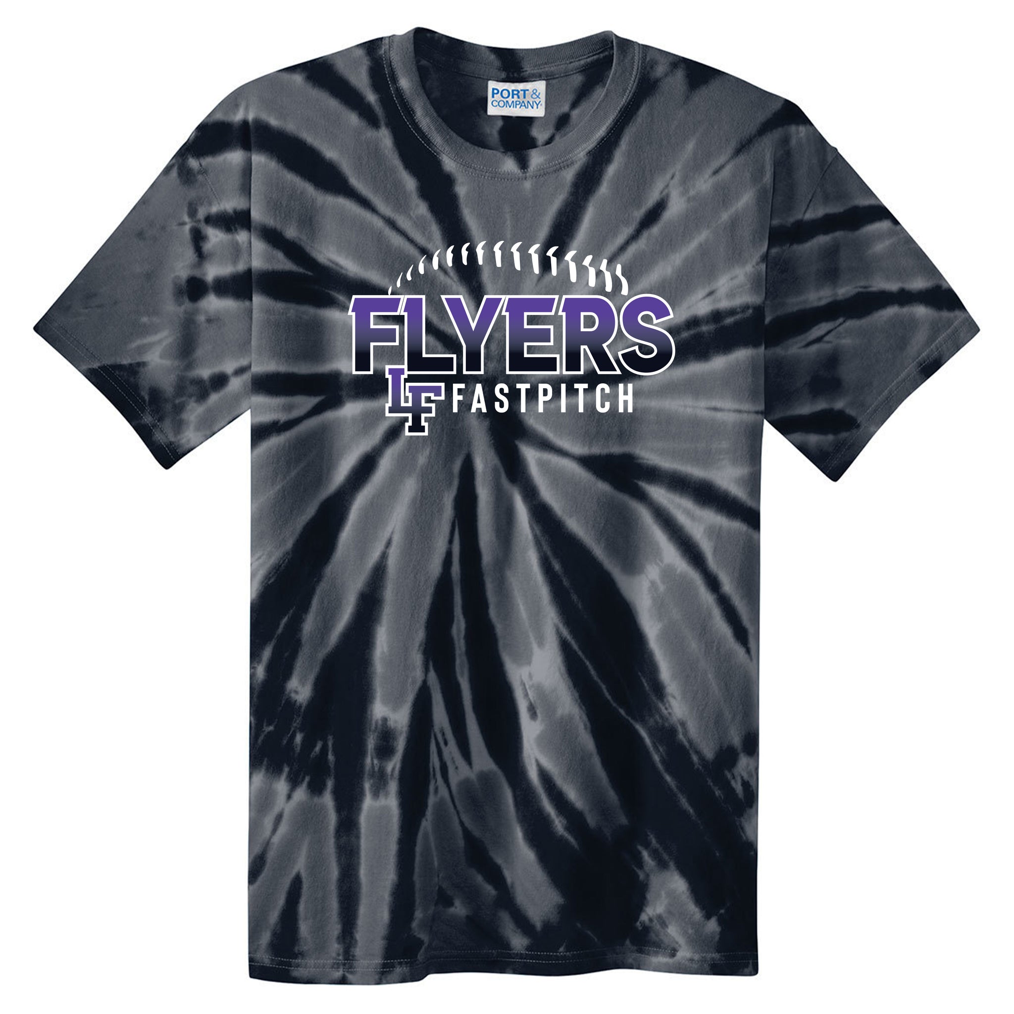 Flyers Fastpitch Fastpitch Port & Company® Tie-Dye Tee