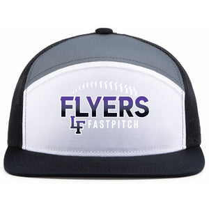 Little Flyers Fastpitch Pacific Headwear 6-Panel Trucker Snapback Hat