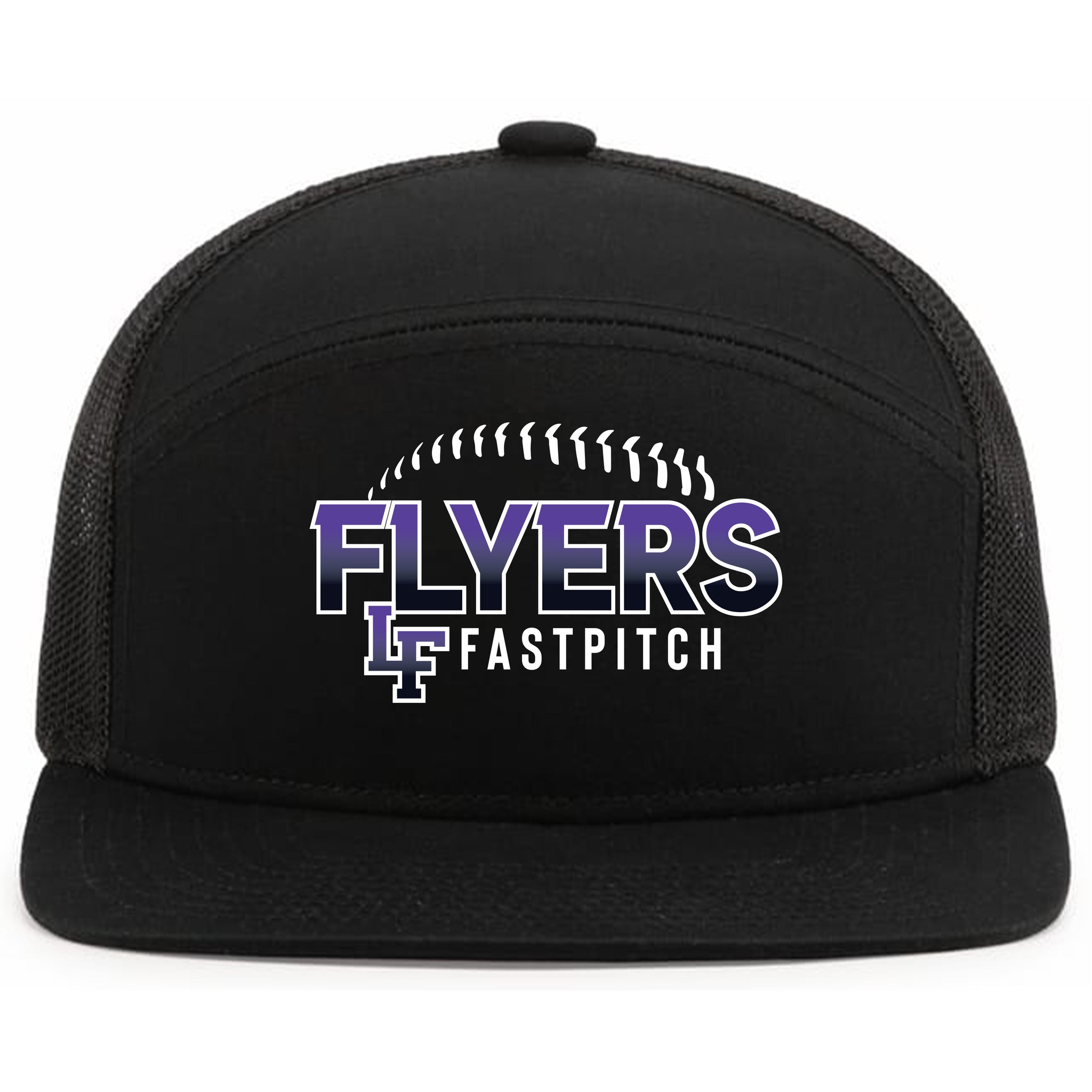 Little Flyers Fastpitch Pacific Headwear 6-Panel Trucker Snapback Hat