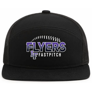 Little Flyers Fastpitch Pacific Headwear 6-Panel Trucker Snapback Hat