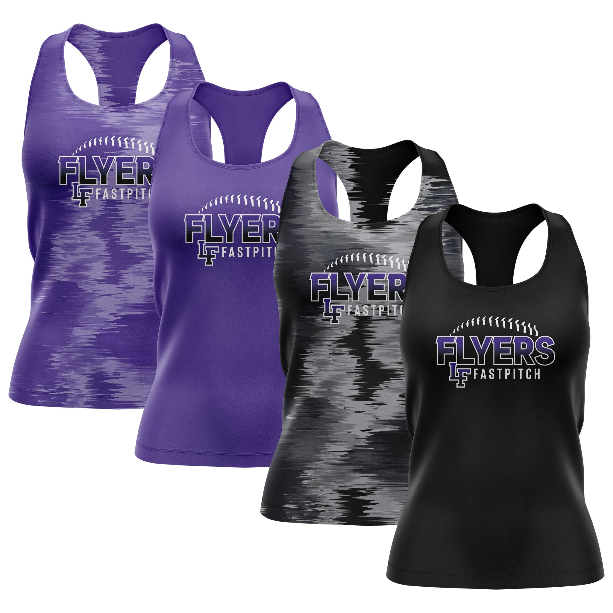 Little Flyers Fastpitch Womens/Girls Full Sublimation Tank