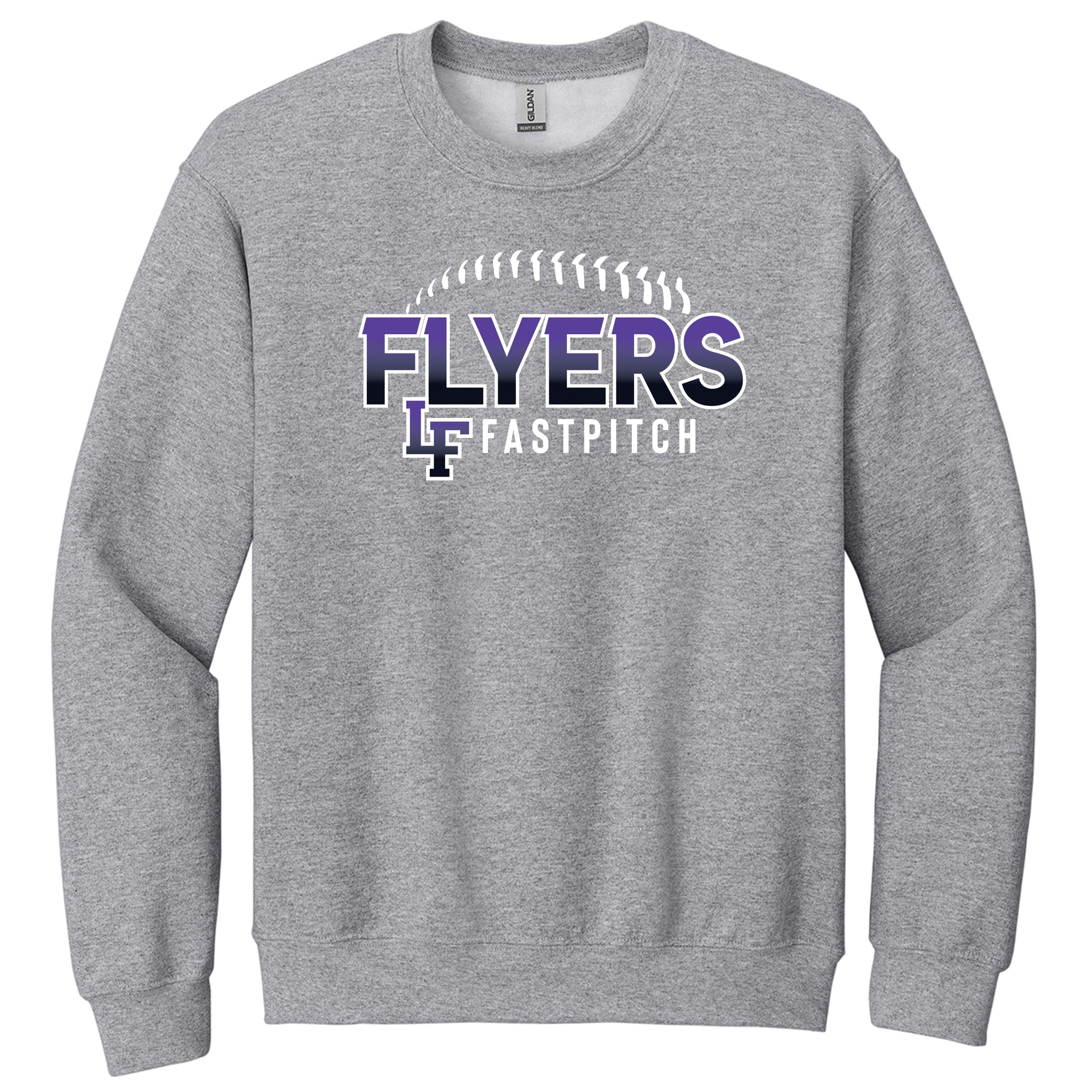 Little Flyers Fastpitch Gildan® Heavy Blend™ Crewneck Sweatshirt