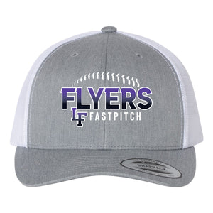 Little Flyers Fastpitch YP Classics Retro Trucker Snapback Hat