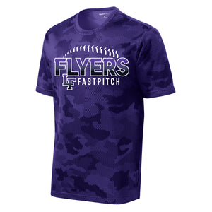 Little Flyers Fastpitch Sport-Tek® CamoHex Tee