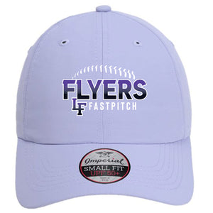 Little Flyers Fastpitch Womens Imperial The Hinsen Performance Ponytail Cap