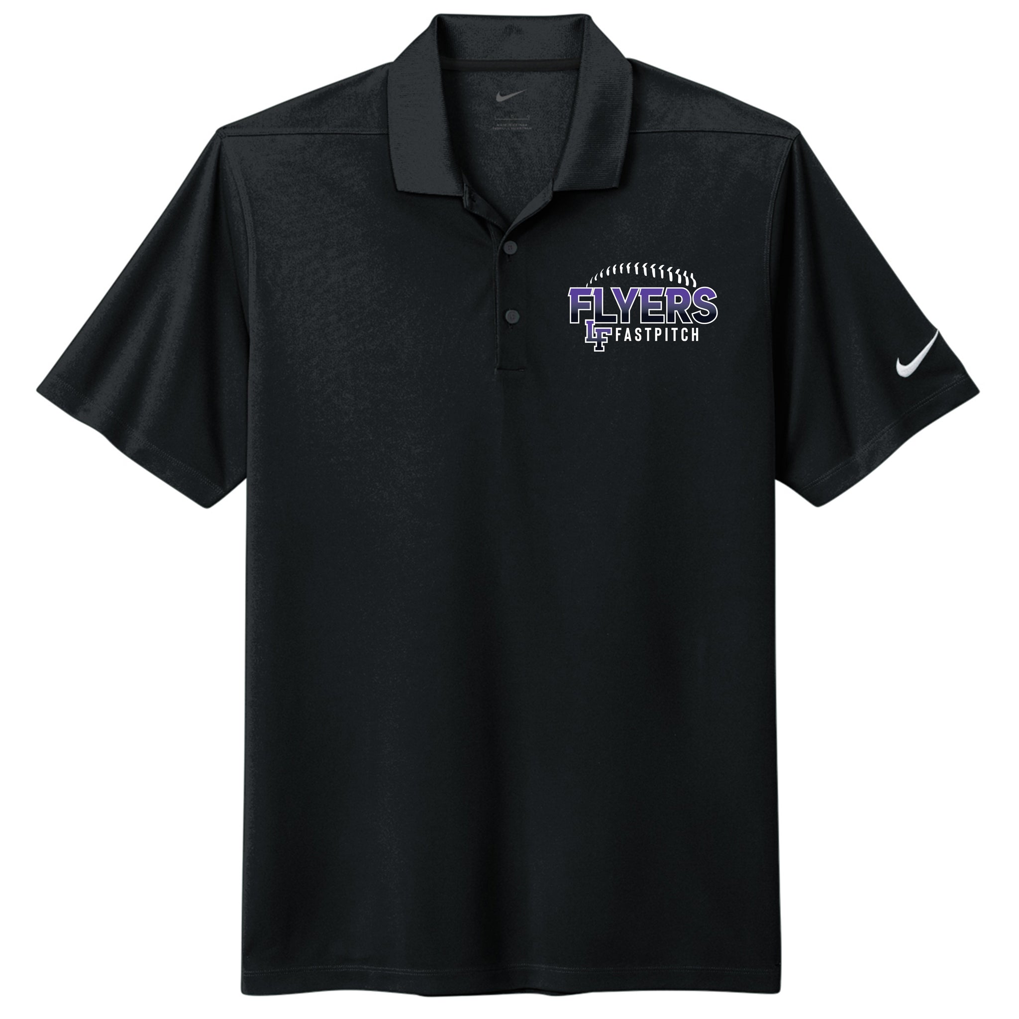 Little Flyers Fastpitch Nike Dri-FIT Micro Pique 2.0 Polo
