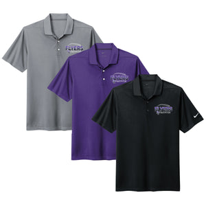 Little Flyers Fastpitch Nike Dri-FIT Micro Pique 2.0 Polo