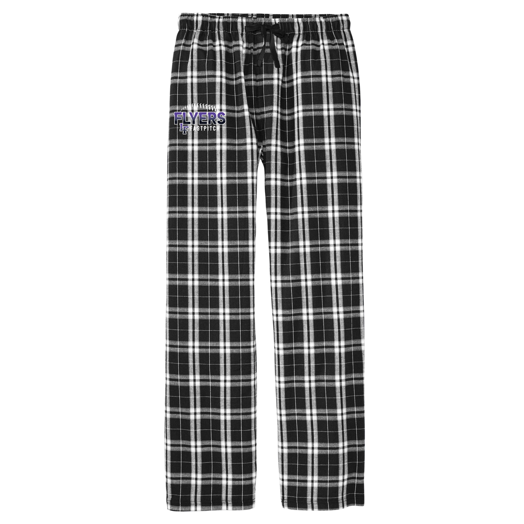 Little Flyers Fastpitch Flannel Plaid Pant