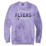 Little Flyers Fastpitch Color Blast Crewneck Sweatshirt