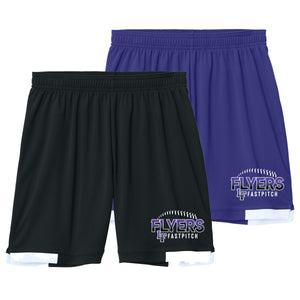 Little Flyers Fastpitch Sport-Tek® Women's/Girls Club 5” Short