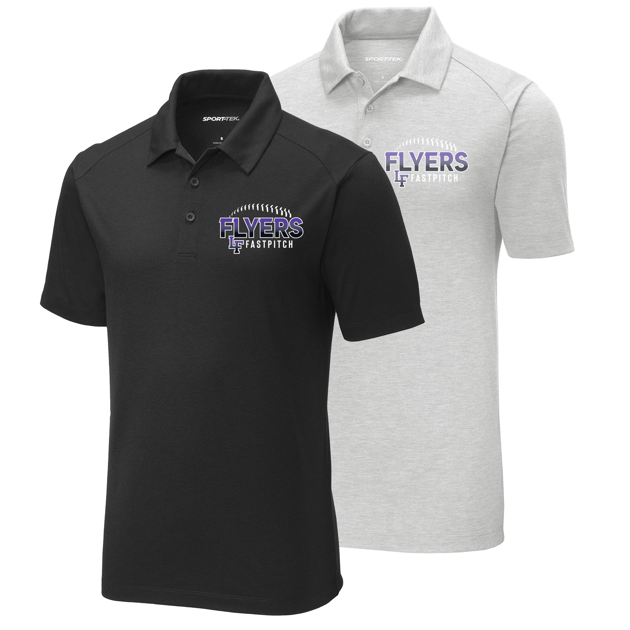 Little Flyers Fastpitch Sport-Tek ® PosiCharge ® Tri-Blend Wicking Polo