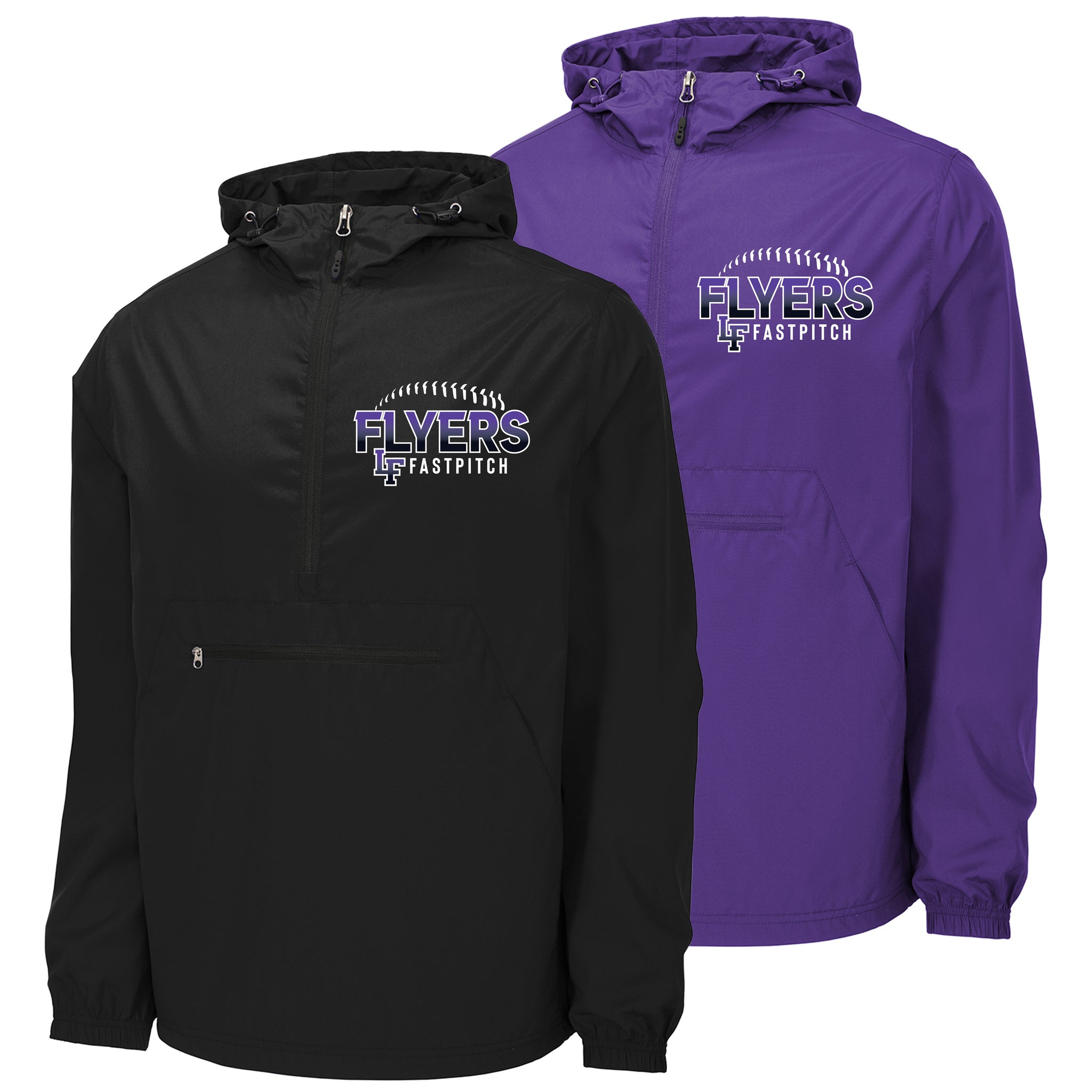 Little Flyers Fastpitch Sport-Tek ® Packable Anorak