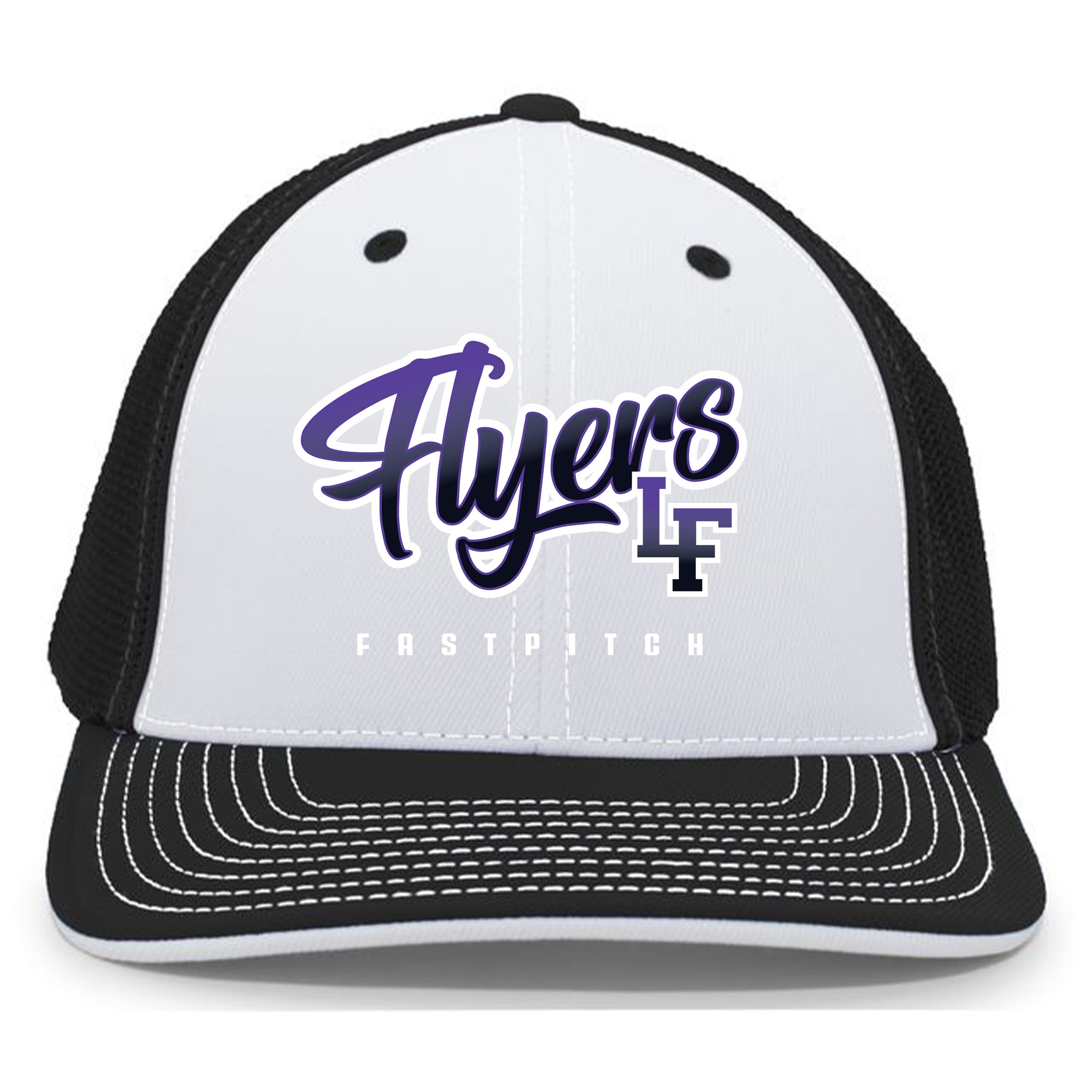 Little Flyers Fastpitch 404M Pacific Headwear Trucker Pacflex Cap