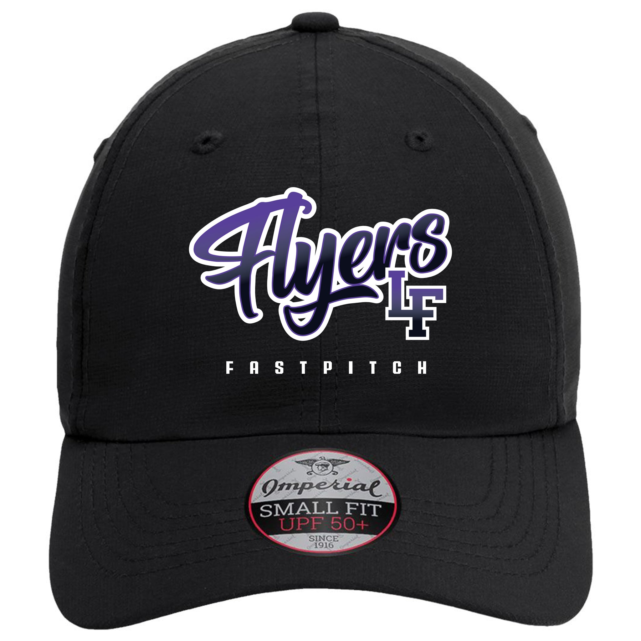 Little Flyers Fastpitch Womens Imperial The Hinsen Performance Ponytail Cap