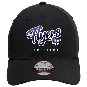 Little Flyers Fastpitch Womens Imperial The Hinsen Performance Ponytail Cap