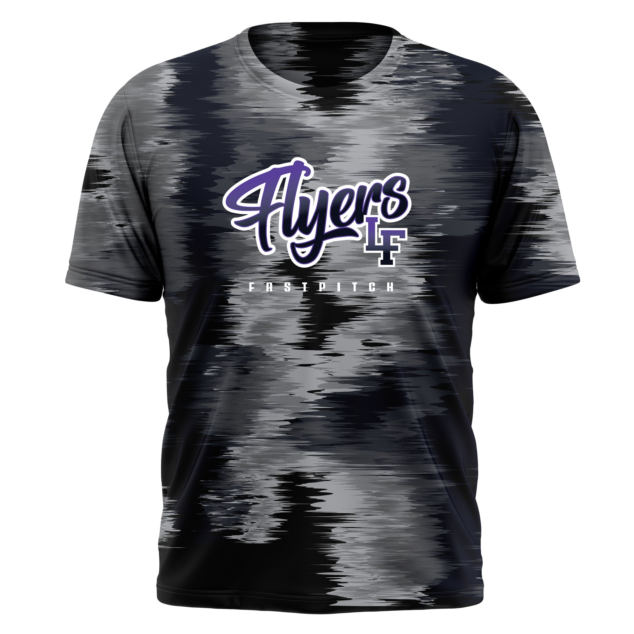 Little Flyers Fastpitch Mens/Boys Full Sublimation Short Sleeve