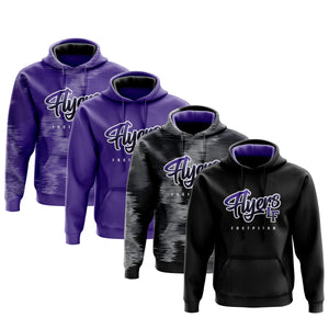 Little Flyers Fastpitchl Mens/Boys Full Sublimation Hoodie
