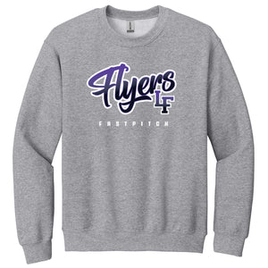 Little Flyers Fastpitch Gildan® Heavy Blend™ Crewneck Sweatshirt