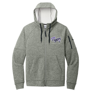 Little Flyers Fastpitch Nike Therma-FIT Pocket Full-Zip Fleece Hoodie