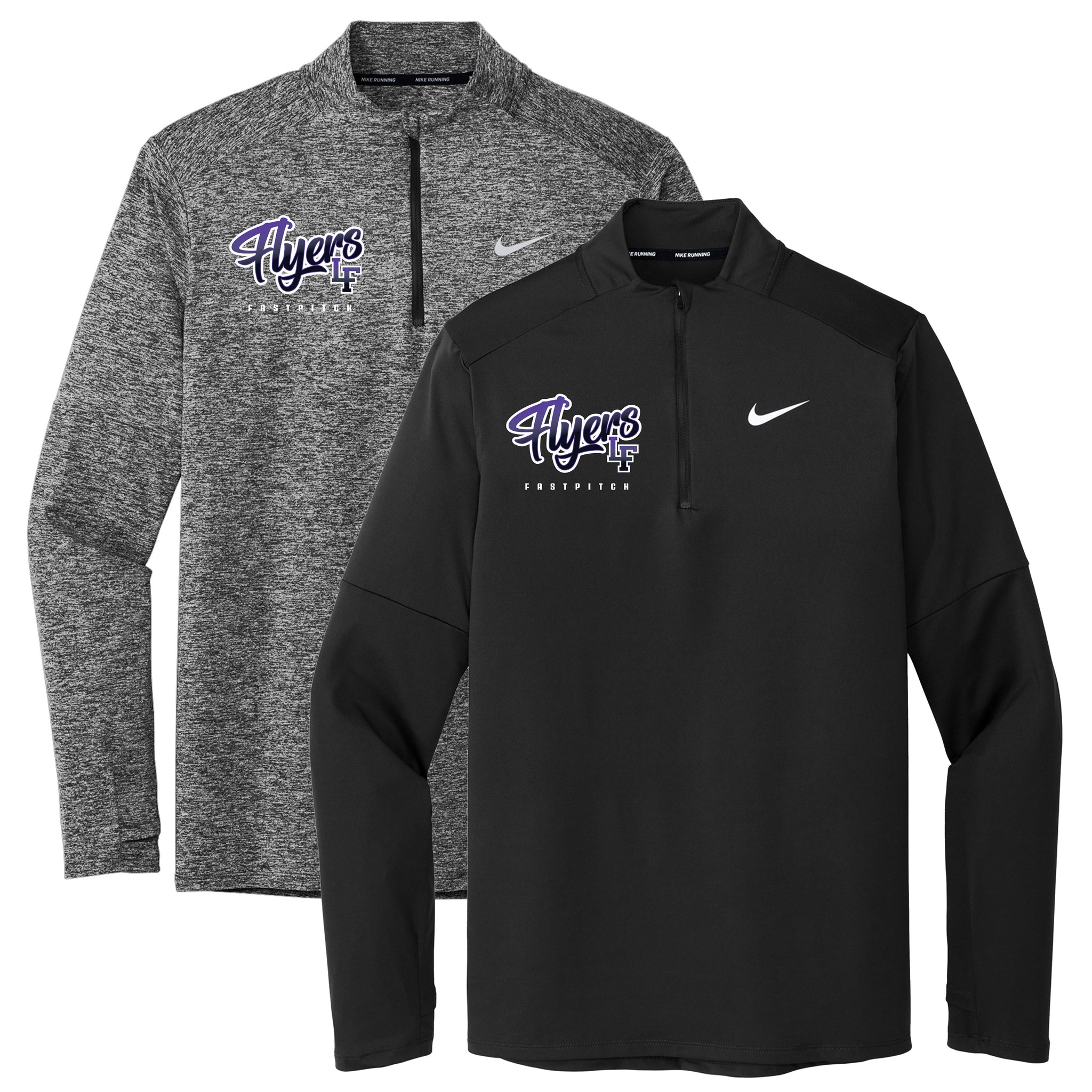 Little Flyers Fastpitch Nike Dri-FIT Element 1/2-Zip Top