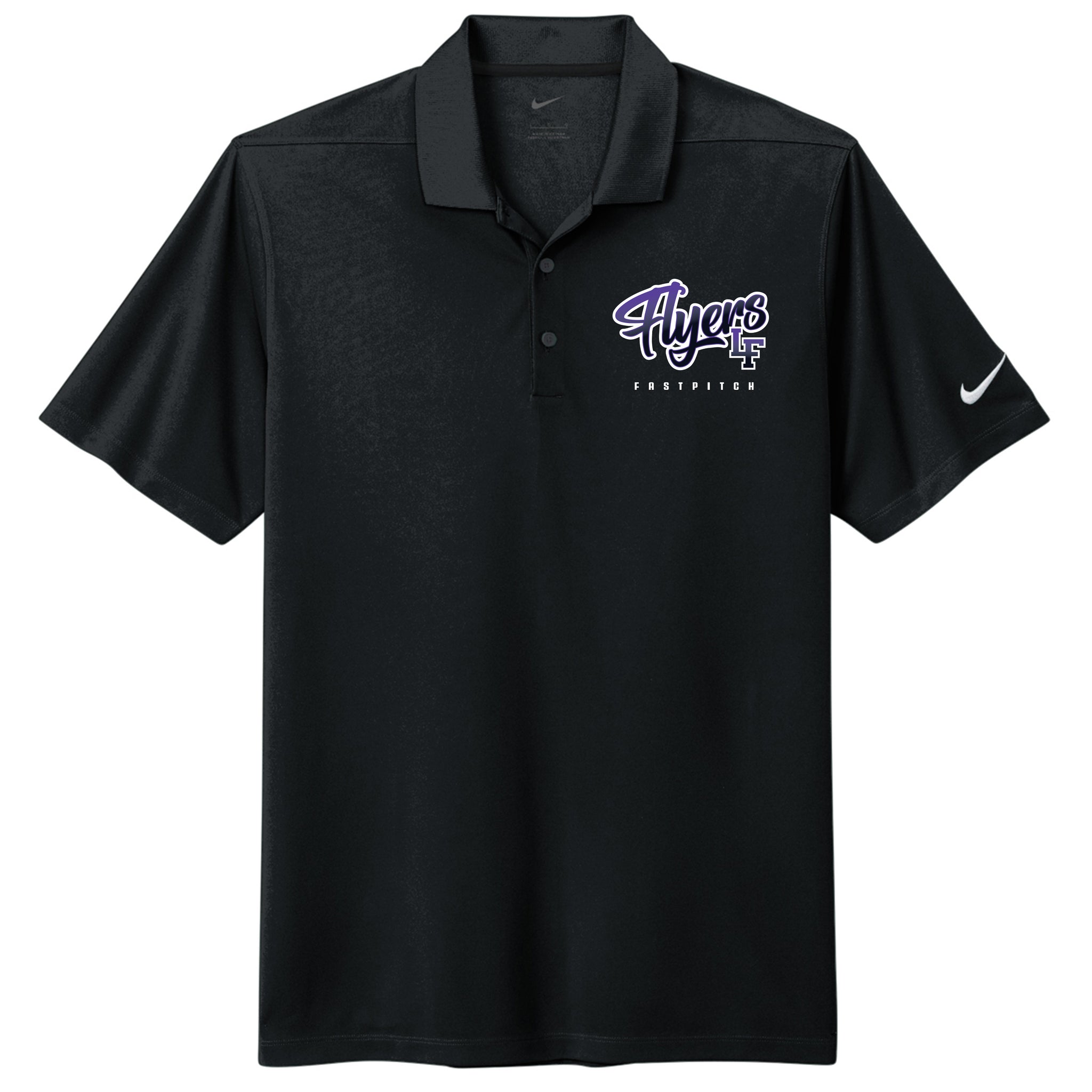 Little Flyers Fastpitch Nike Dri-FIT Micro Pique 2.0 Polo