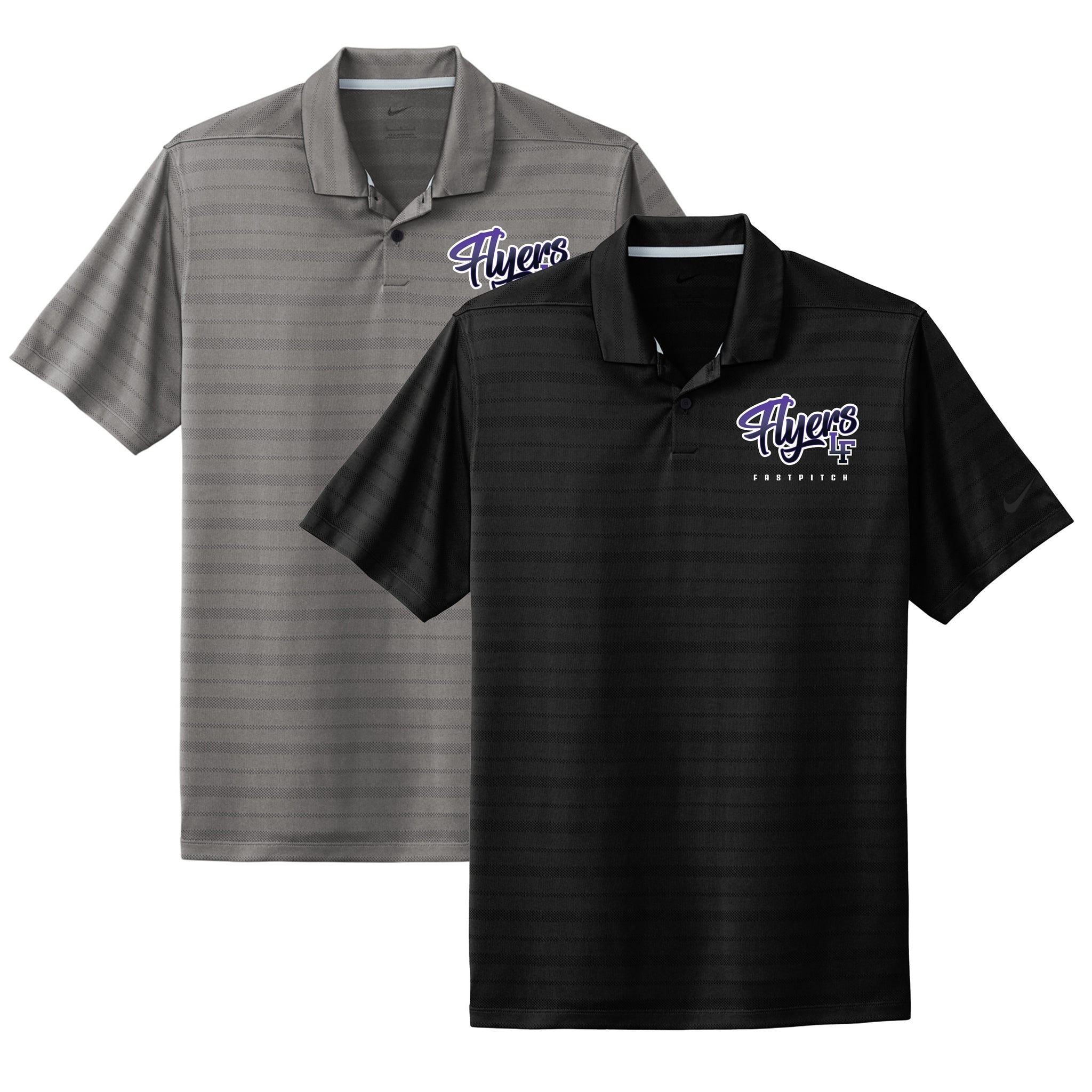Little Flyers Fastpitch Nike Dri-FIT Vapor Jacquard Polo