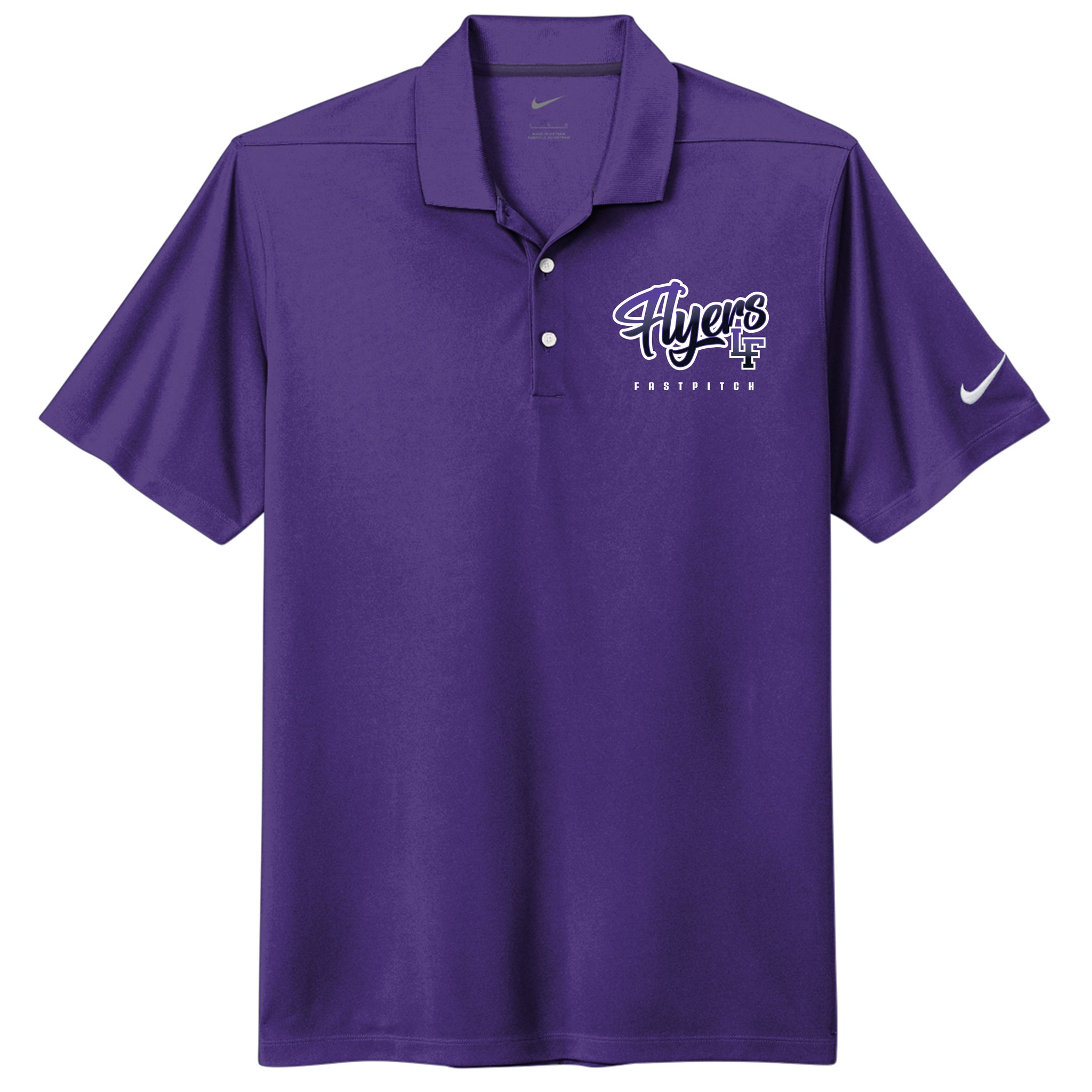Little Flyers Fastpitch Nike Dri-FIT Micro Pique 2.0 Polo