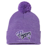 Little Flyers Fastpitch Sportsman 12" Pom-Pom Cuffed Beanie