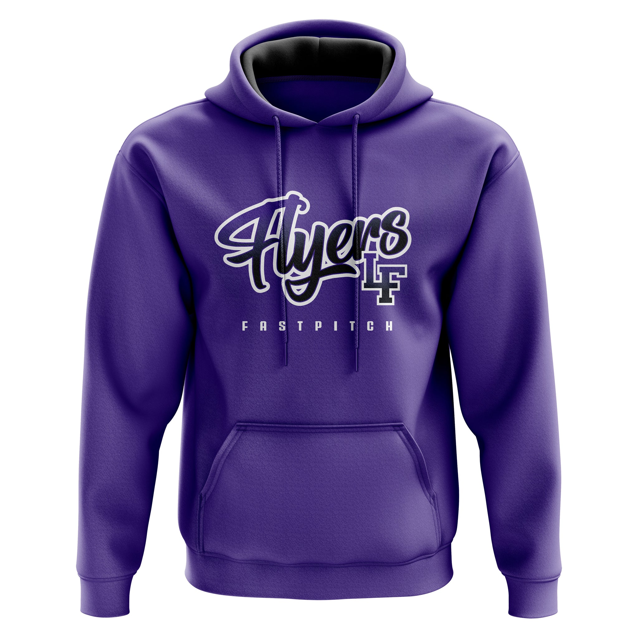 Little Flyers Fastpitchl Mens/Boys Full Sublimation Hoodie