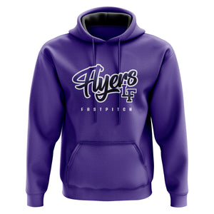 Little Flyers Fastpitchl Mens/Boys Full Sublimation Hoodie