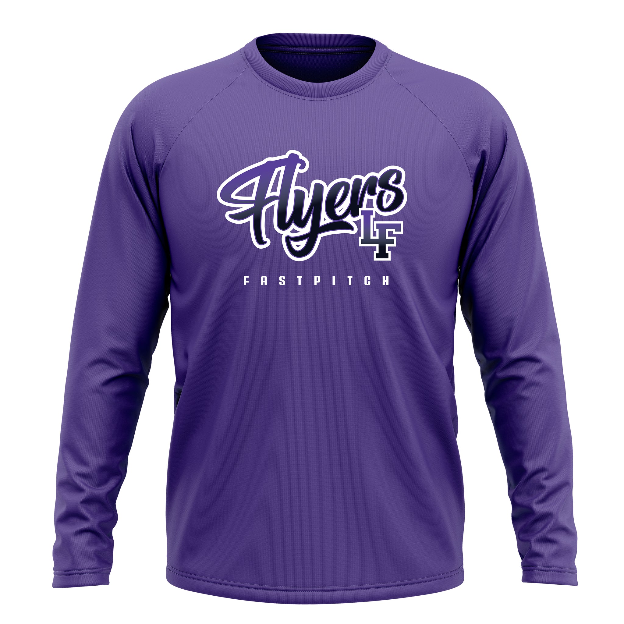 Little Flyers Fastpitch Mens/Boys Full Sublimation Long Sleeve