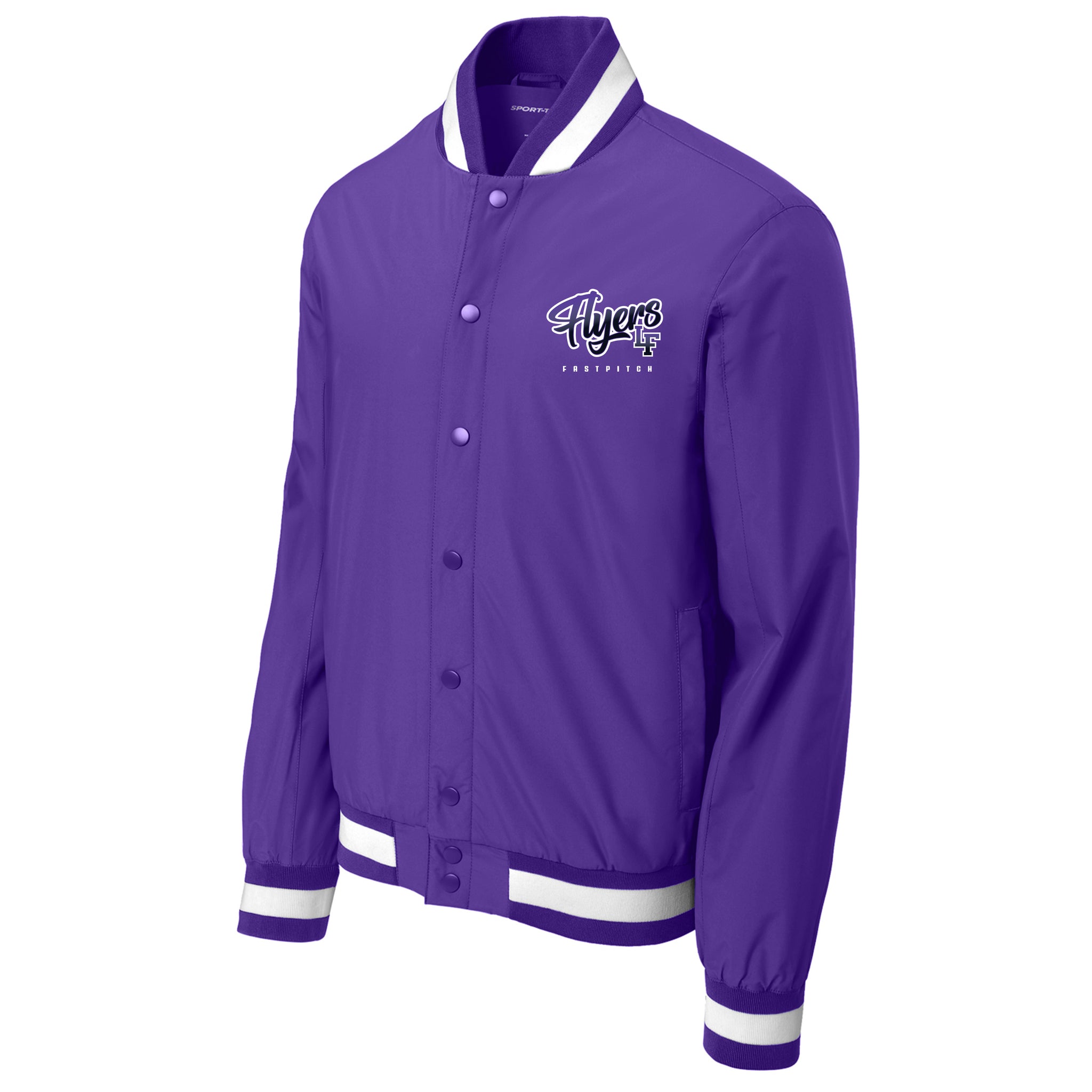 Little Flyers Fastpitch Sport-Tek® Insulated Varsity Jacket
